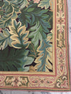 Floral Leaves 100% Wool Pile Rug