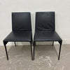 Set of 2 Montis Mila Leather Chair