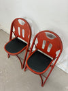 Louis Rastetter & Sons Solid Kumfort Folding Chairs
