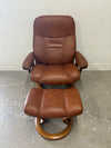 Stressless Chair & Ottoman