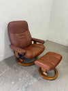 Stressless Chair & Ottoman