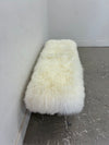 Faux Fur Bench