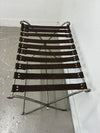 Luggage Rack with Leather Straps