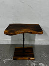 Handmade Walnut Live Edge Side Table