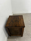 Rustic Walnut Nightstand