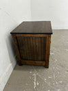 Rustic Walnut Nightstand
