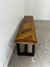Oak Inlay Bench