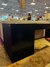 Distressed Wooden Desk & Shelf