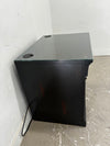 Distressed Wooden Powered Desk Cabinet