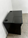 Distressed Wooden Powered Desk Cabinet