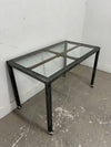 Metal & Glass Accent Table