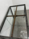 Metal & Glass Accent Table