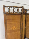 Bamboo & Rattan Tri Fold Screen