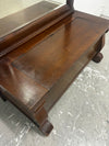 Antique Wood Hall Tree