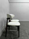 Set of 2 Faux Leather Dining Chairs