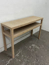 Raffia Wrapped Console Table