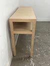 Raffia Wrapped Console Table