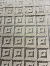 Geometric Metallic Rug