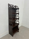 Antique/4 Shelves/Fretwork Side Panels