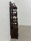 Antique/4 Shelves/Fretwork Side Panels