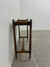 Vintage Tray Sofa Table with Chess Board Top