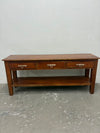 Rustic Wood Sofa Table