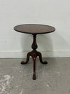 Round Wood Side Table