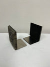 Matina Metal Brutalist Bookends
