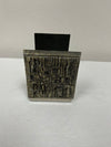 Matina Metal Brutalist Bookends