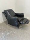 Bassett Leather Pushback Recliner