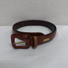 Coach Calfskin Embossed Belt