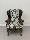 Mixed Pattern Wingback