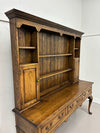 Georgian-Style Oak Hutch