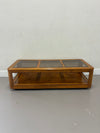 Glass & Oak Coffee Table