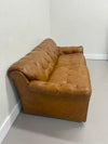 Drexel Heritage Tufted Leather Couch