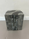Brutalist Cube End Table