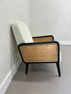 Accent Chair with Cane Sides