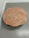 Antique Pink Marble Coffee Table