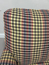 Ethan Allen Recliner & Tufted Ottoman