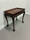 Mahogany Accent Table