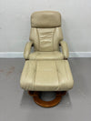 Pushback Recliner with Ottoman