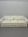 Damask Upholstered Couch