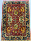 Traditional Medallion Pattern Wool Rug