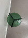 Scrolled Iron & Glass Pedestal or Plant Stand