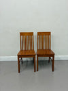 Oak Drop Leaf DR Set