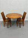 Oak Drop Leaf DR Set