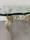 Metal & Glass Side Table