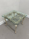 Metal & Glass Side Table