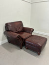 Robinson and Robinson Chair & Ottoman
