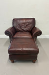 Robinson and Robinson Chair & Ottoman